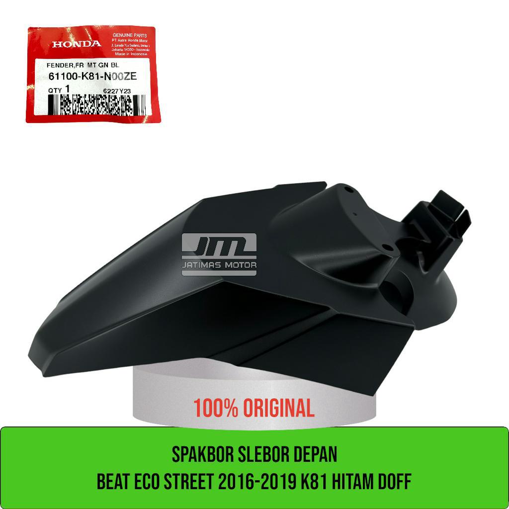 Spakbor slebor depan beat eco street K81 2016-2019 hitam doff 61100-K81-N00ZE