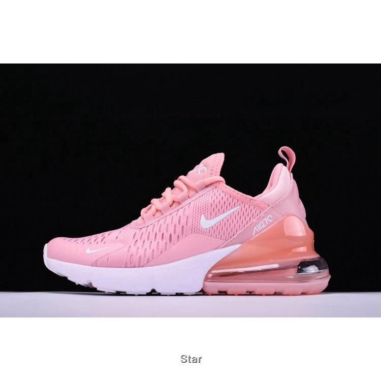 pink and white nike