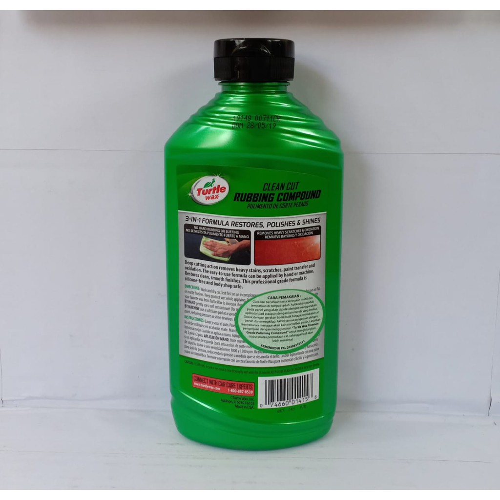 TURTLE WAX PREMIUM RUBBING COMPOUND