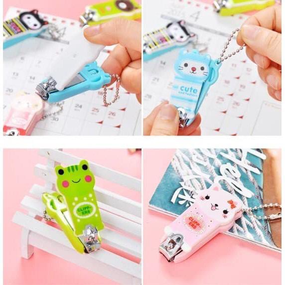 ❤ COD ❤ Gunting Kuku Karakter Lucu / Cartoon Nail Clipper Manicure Pedicure