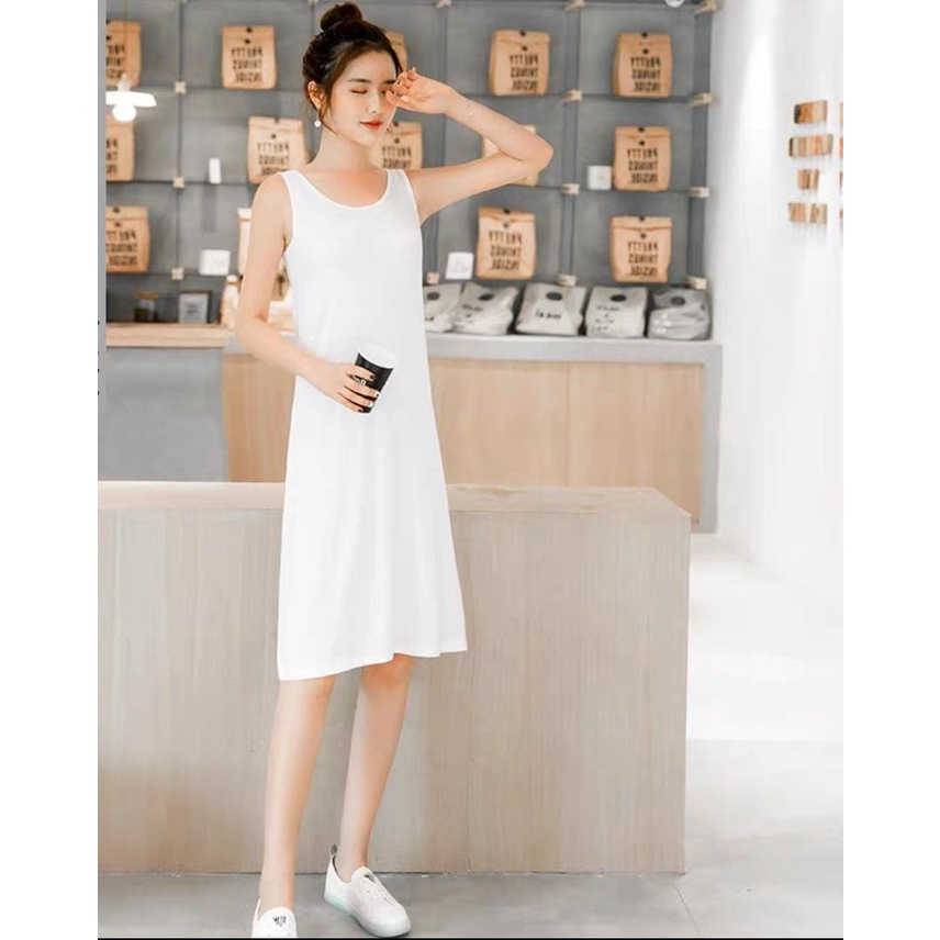 dress spandek korean style / dress singlet