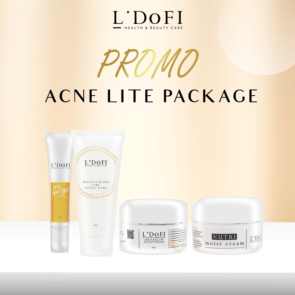 LDOFI ACNE LITE PACKAGE PAKET SKINCARE JERAWAT LDOFI BPOM HALAL
