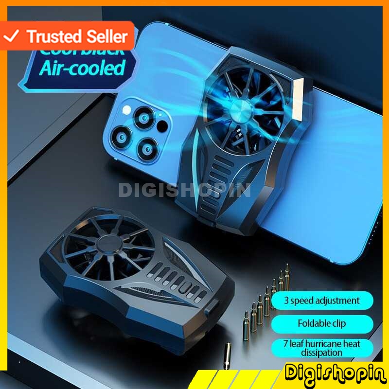 [FREE ONGKIR] Smartphone Cooling Fan Kipas Heat Sink Rechargeable / Cooler Fan Untuk Smartphone Xiao