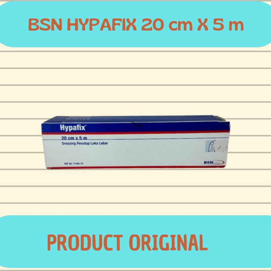 BSN Hypafix 20 cm x 5 m / Plester Luka Anti Air 20 x 5