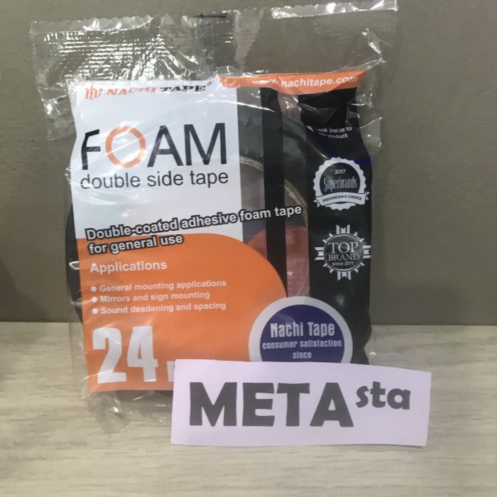 

Jualan Double Tape Busa / Foam 24Mm Nachi Bagus
