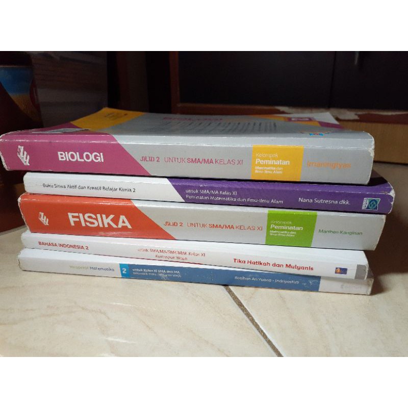 [Buku Bekas/Preloved] SMA IPA Kelas 11