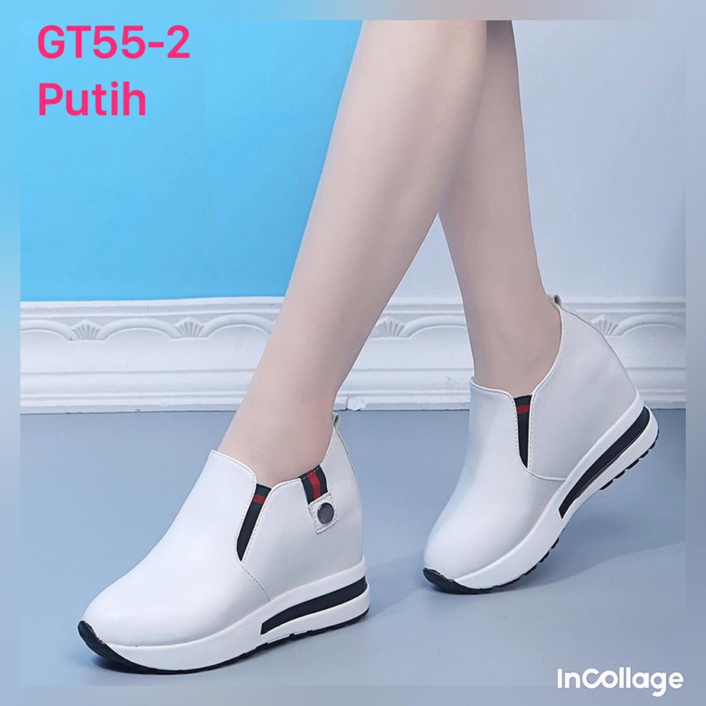 SEPATU WEDGES WANITA IMPOR KOREA GT55-2