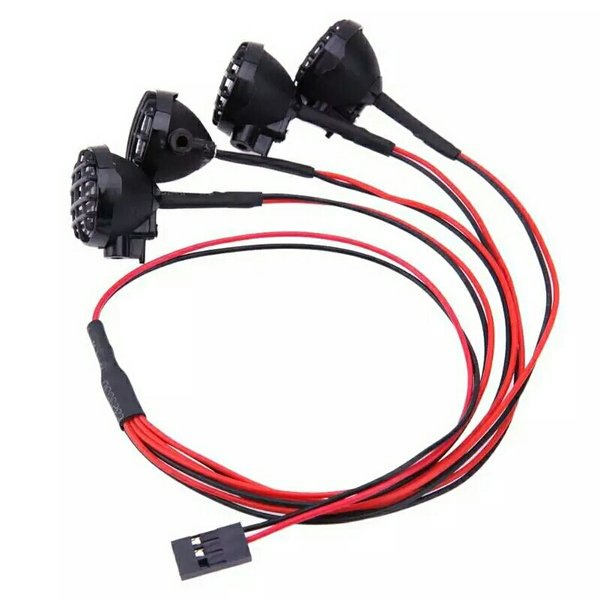 led rc lampu atap kap wpl mn c24 d90 hsp axial wltoys lampu tembak