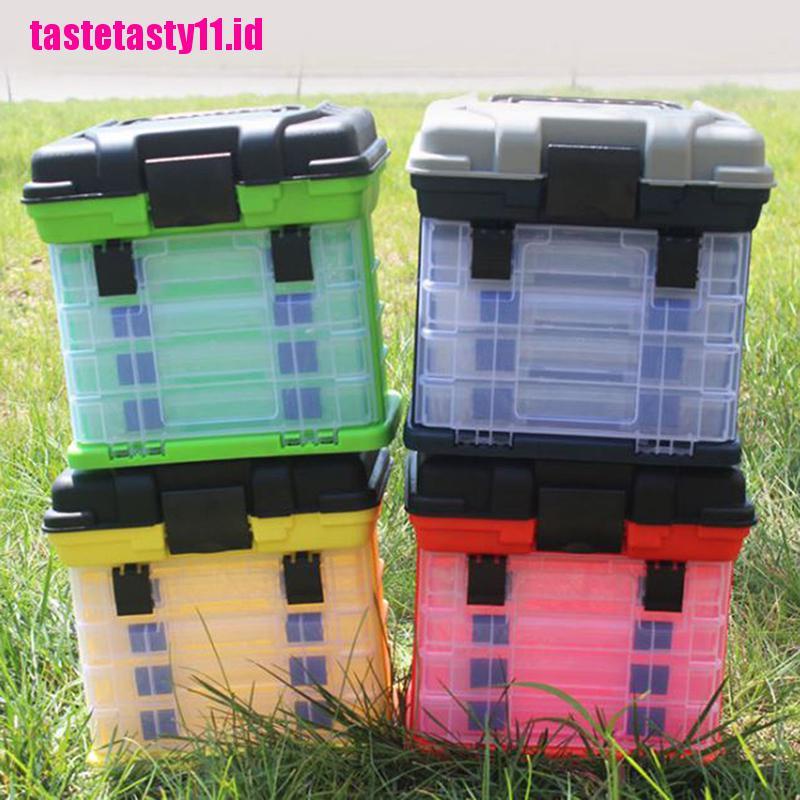 【TTID】5 Layer PP+ABS Big Fishing Tackle Box High Quality Plastic Handle Fishing