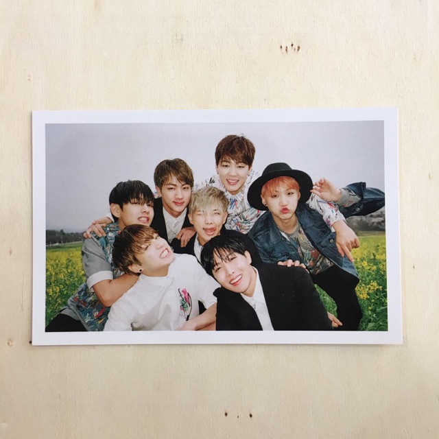 BTS HYYH Pt. 1 Group Photocard