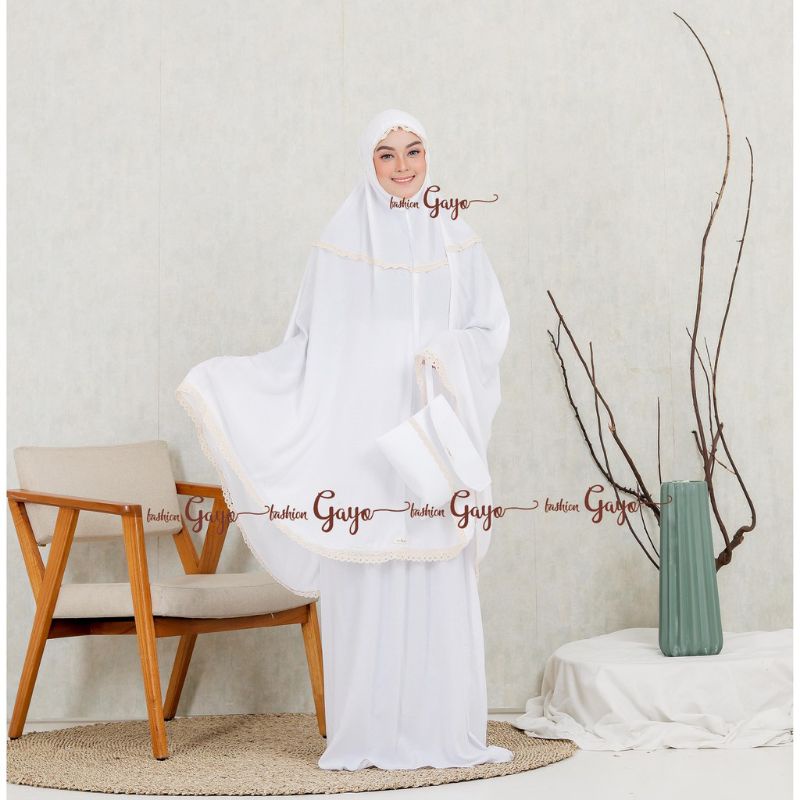 MUKENA RENDA MUKENA katun rayon