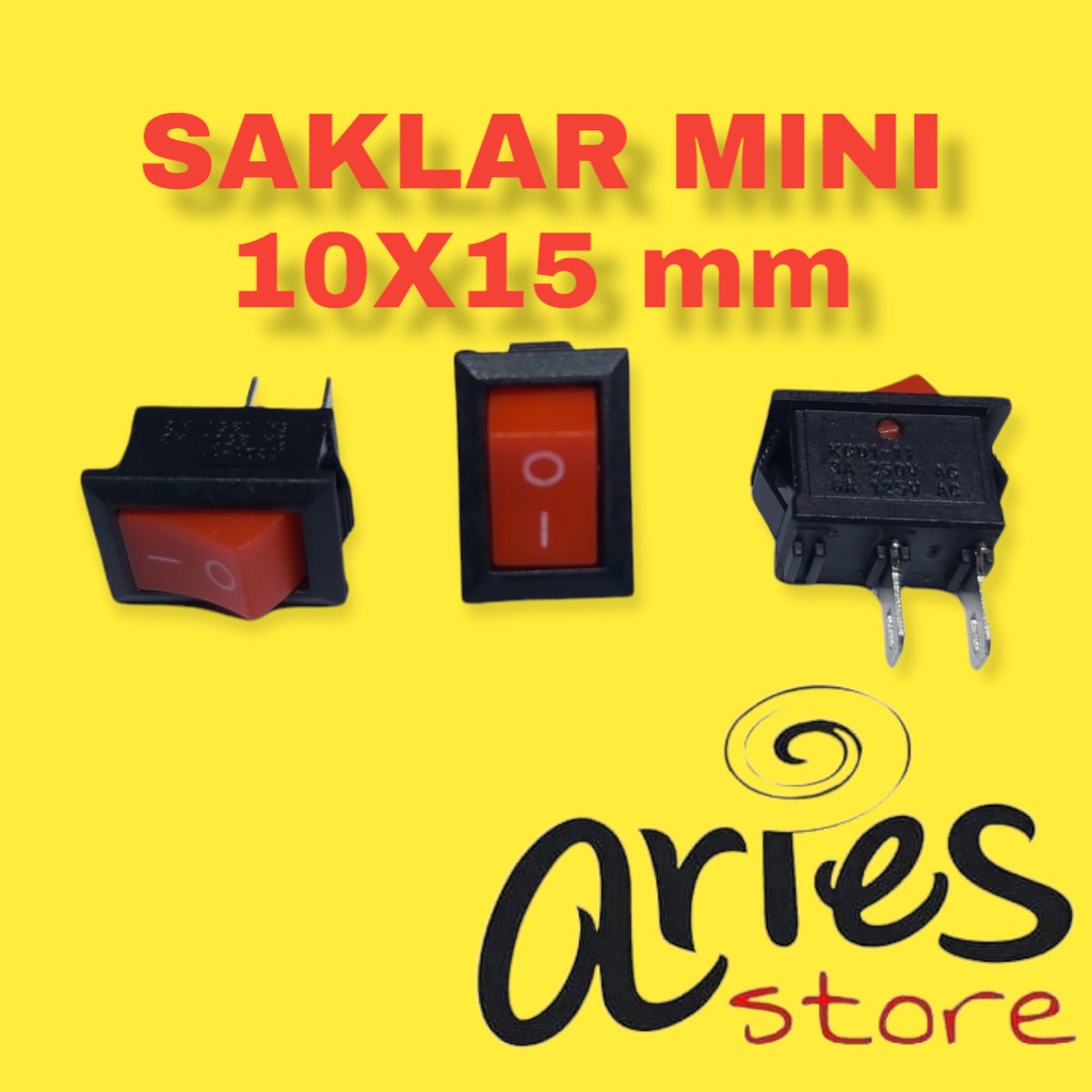 SAKLAR MINI 10x15 MM