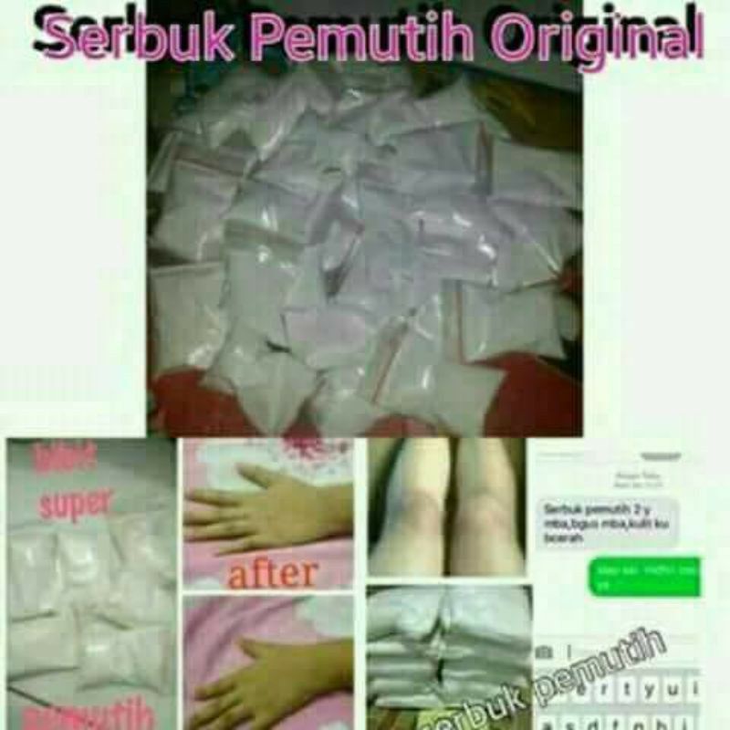 [1000gr] Serbuk Pemutih Dosis Tinggi 1 kg