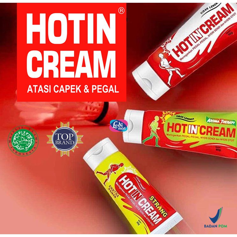 ORIGINAL Hotin Cream Botol / Hotin Cream Tube / Hotin Koyo / LEDI MART