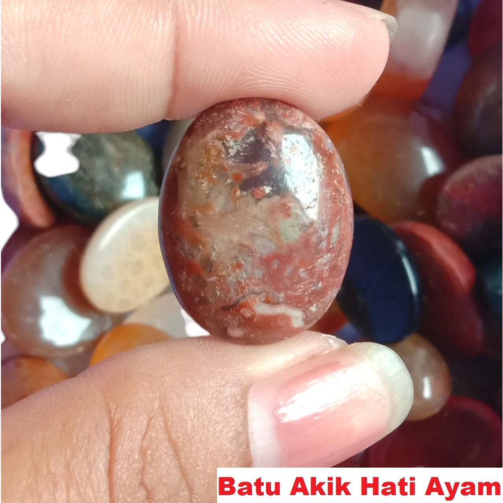 Batu Akik Hati Ayam Koleksi Antik