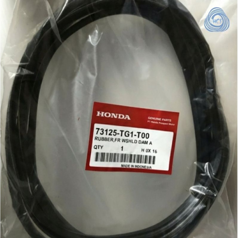 Karet Dam Kaca Depan Honda Brio, Mobilio Original Honda