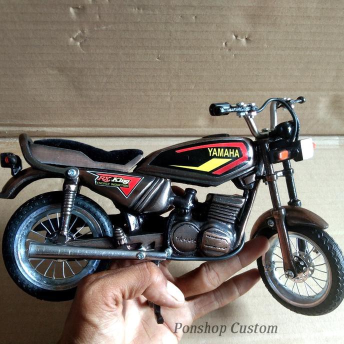MINIATUR MOTOR RX KING - MOTOR RX KING ANTIK - DIECAST MOTOR RX KING