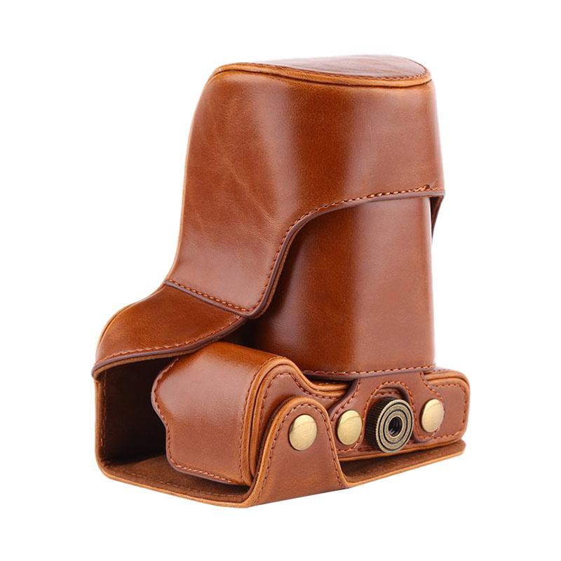 Case Leather Camera Case Bag for Canon EOS M10