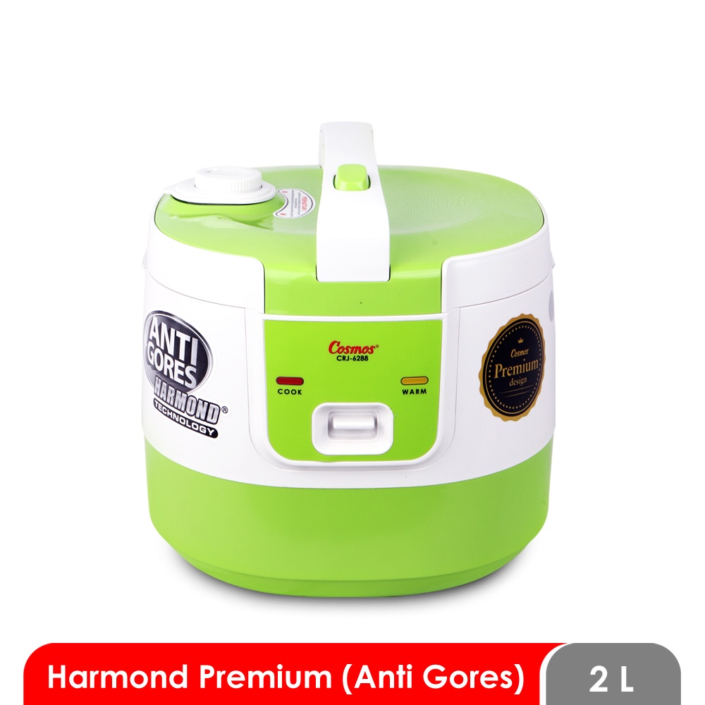 Magic Com Cosmos CRJ-6288 Harmond Spektrum Rice Cooker 2 Liter Anti Lengket Anti Gores Cosmos CRJ6288