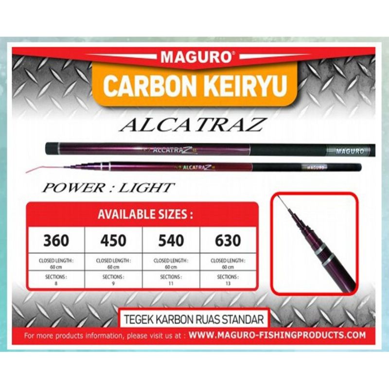 Joran tegek Maguro Alcatraz