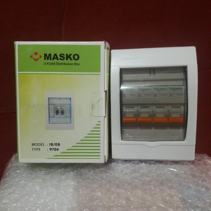 MASKO Box MCB 2-4 Grup 9704 / MCB BOX IB OB Body Kecil