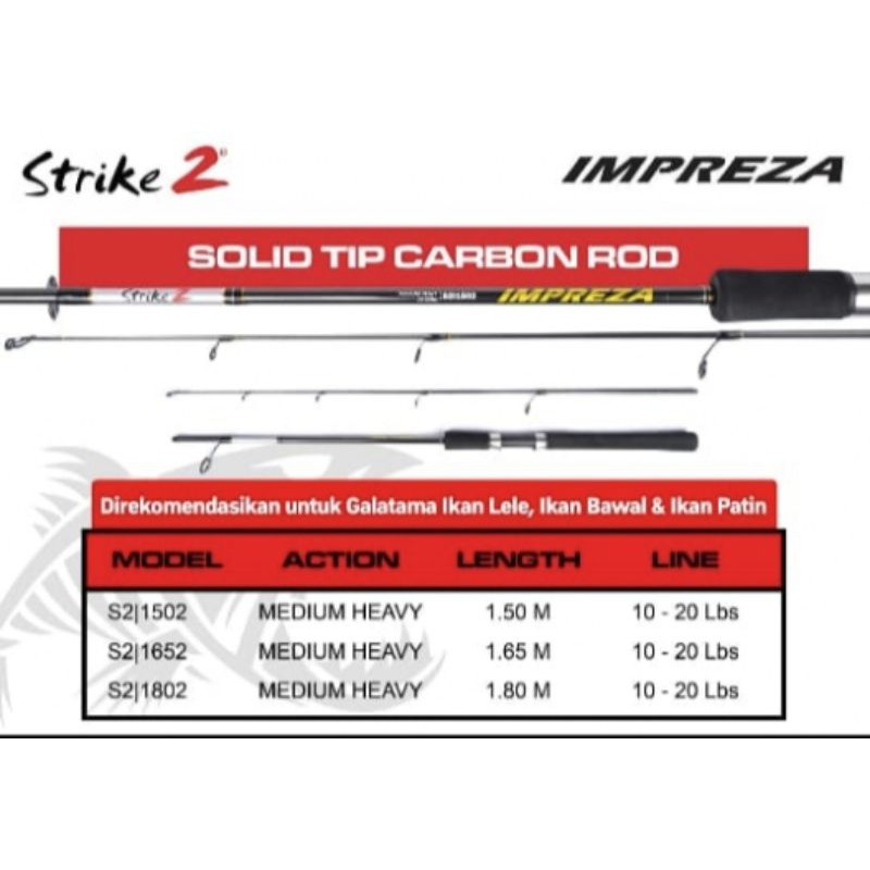 joran pancing karbon solid strike 2 impreza