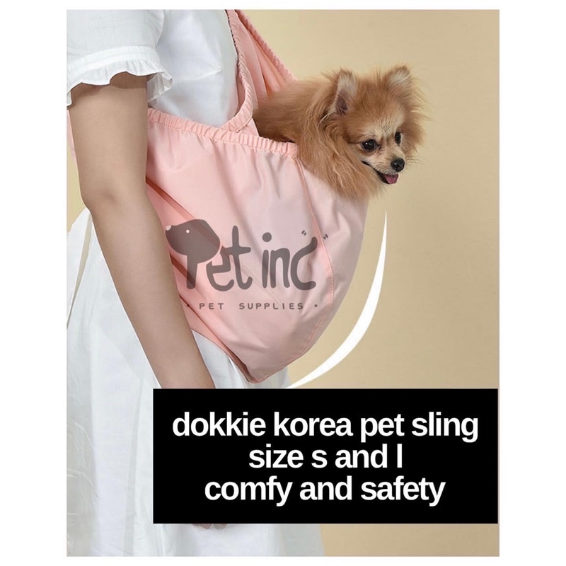 Dokkie pet sling S and L