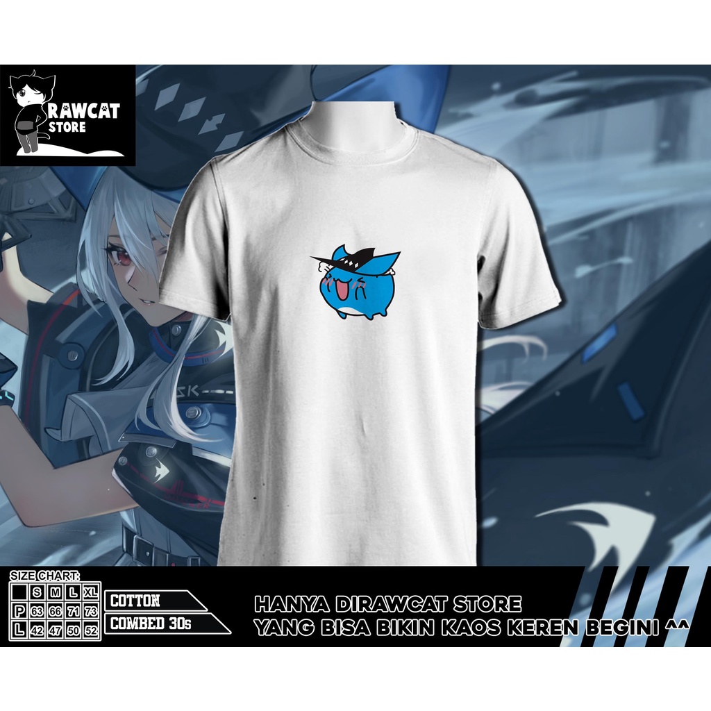 kaos pria arknights kyaa skadi