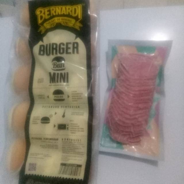 

Bernardi paket burger kecil 20burger