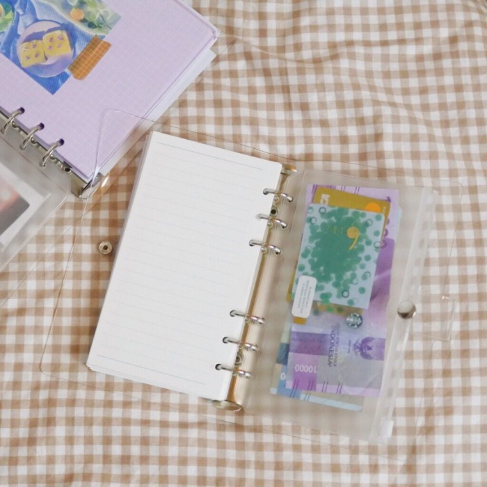 

Bagus Ziplock Binder 6 Rings A5 & A6 Transparant Doff Limited