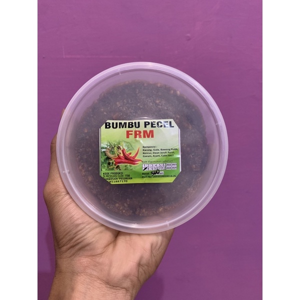 

Bumbu pecel FRM ukuran 500 gr