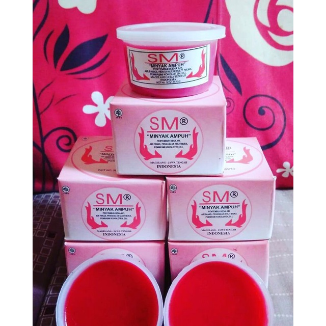 SM MINYAK AMPUH CREAM SALEP MERAH TERMURAH