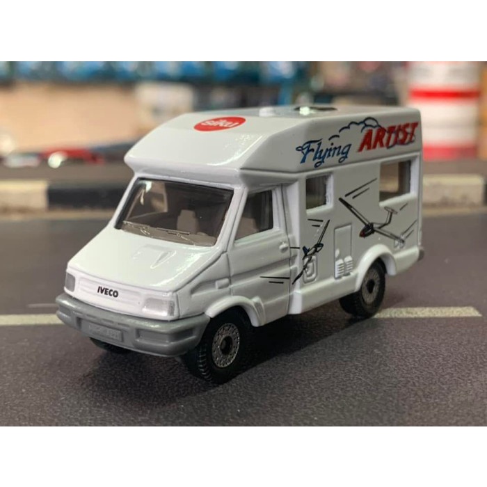 Siku Iveco Camper Flying Artist White