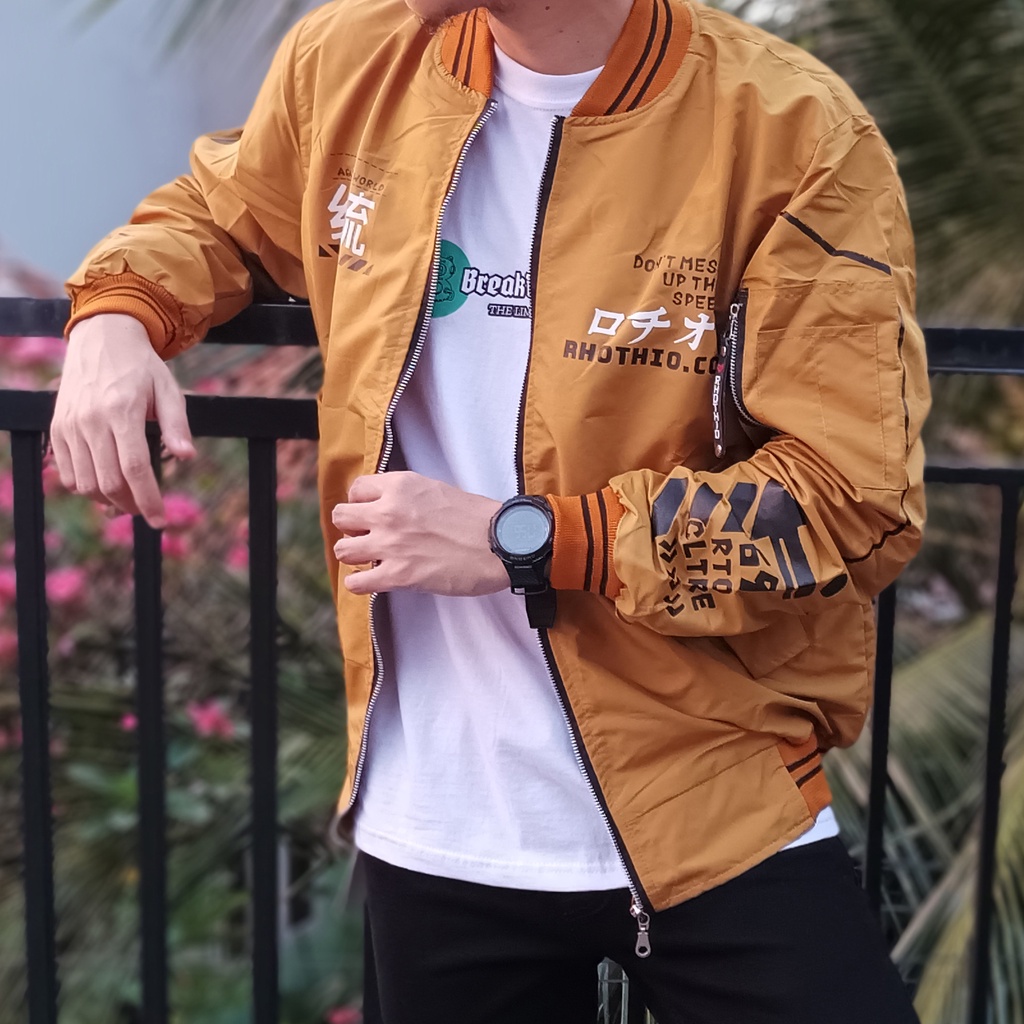 Jaket Bomber Pria Street Fashion Jaket Baseball Jaket Varsity Jaket Parasut Distro