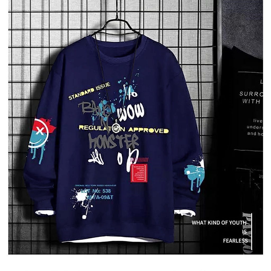 BISA COD~BAJU TRENDY HONSTER TERBARU-KOAS DISTRO PRIA LENGAN PANJANG DAN PENDEK KEREN KEKINIAN DAN TERLARIS