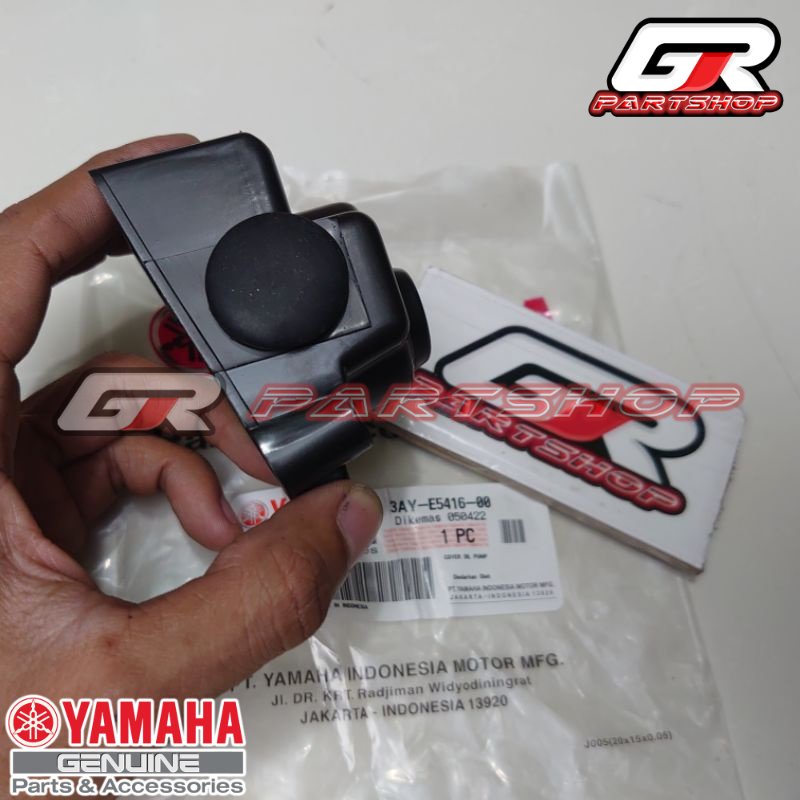 cover pompa oli set gromet f1zr ori ygp fizr fiz f1z r force1 forceone caver tutup penutup oil pump oilpump grommet karet plug