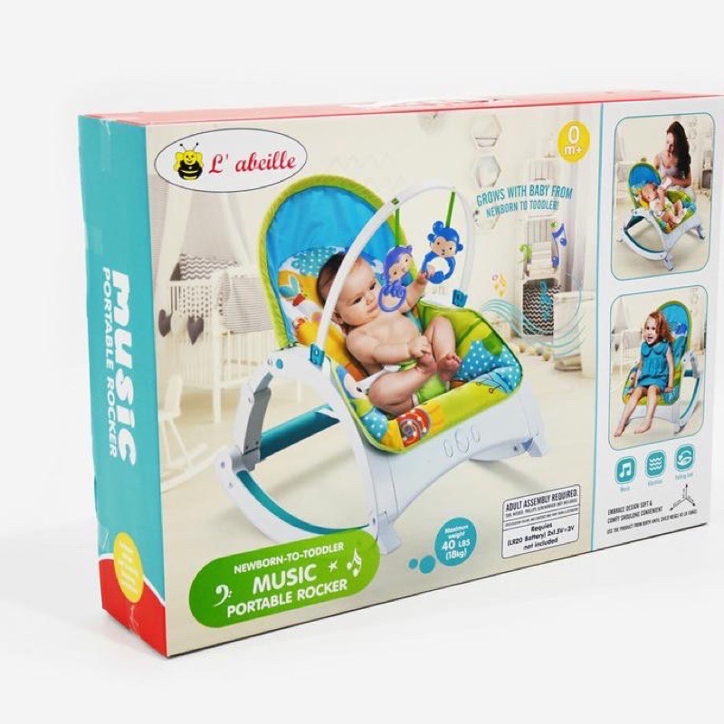 Labeille Bouncer Rocker CC 9900 9915 Kursi Goyang Bayi Bouncer Bayi Labeille