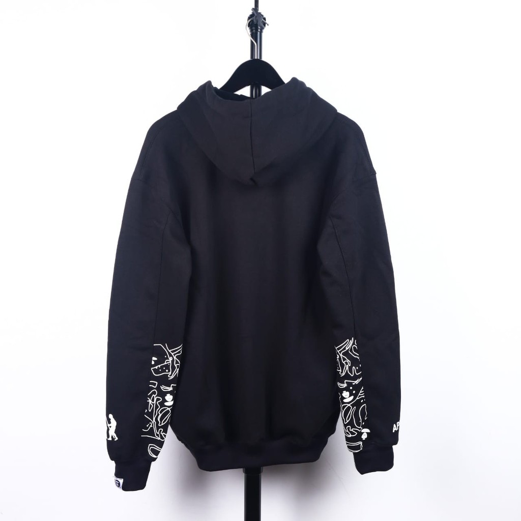 Jaket Sweater Hoodie APE BATIK – Black Edition Fashion Trendy Casual Pria Good Brand Quality Stylish