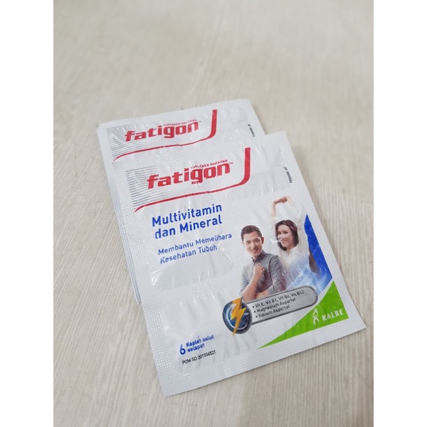 Fatigon 6 Kaplet / Multivitamin dan Mineral / Suplemen Kesehatan