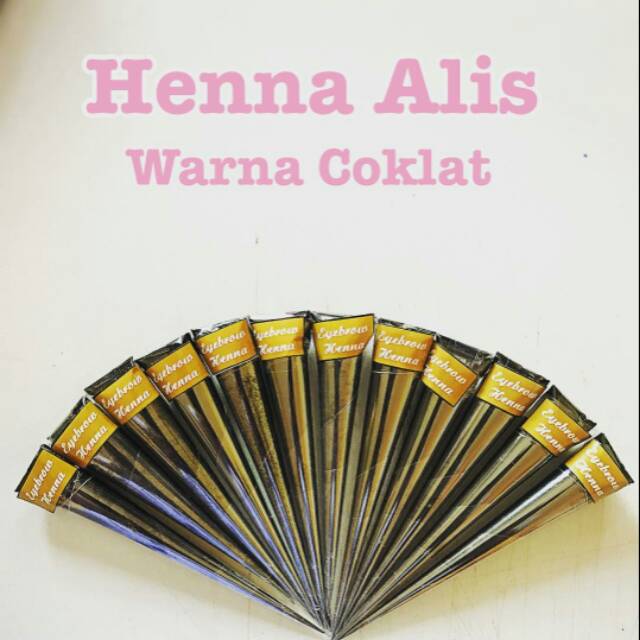 HENNA ALIS SOLUSI ALIS AWET TANPA SULAM