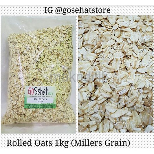 

ROLLED OATS "MILLER'S GRAIN" - 500gr