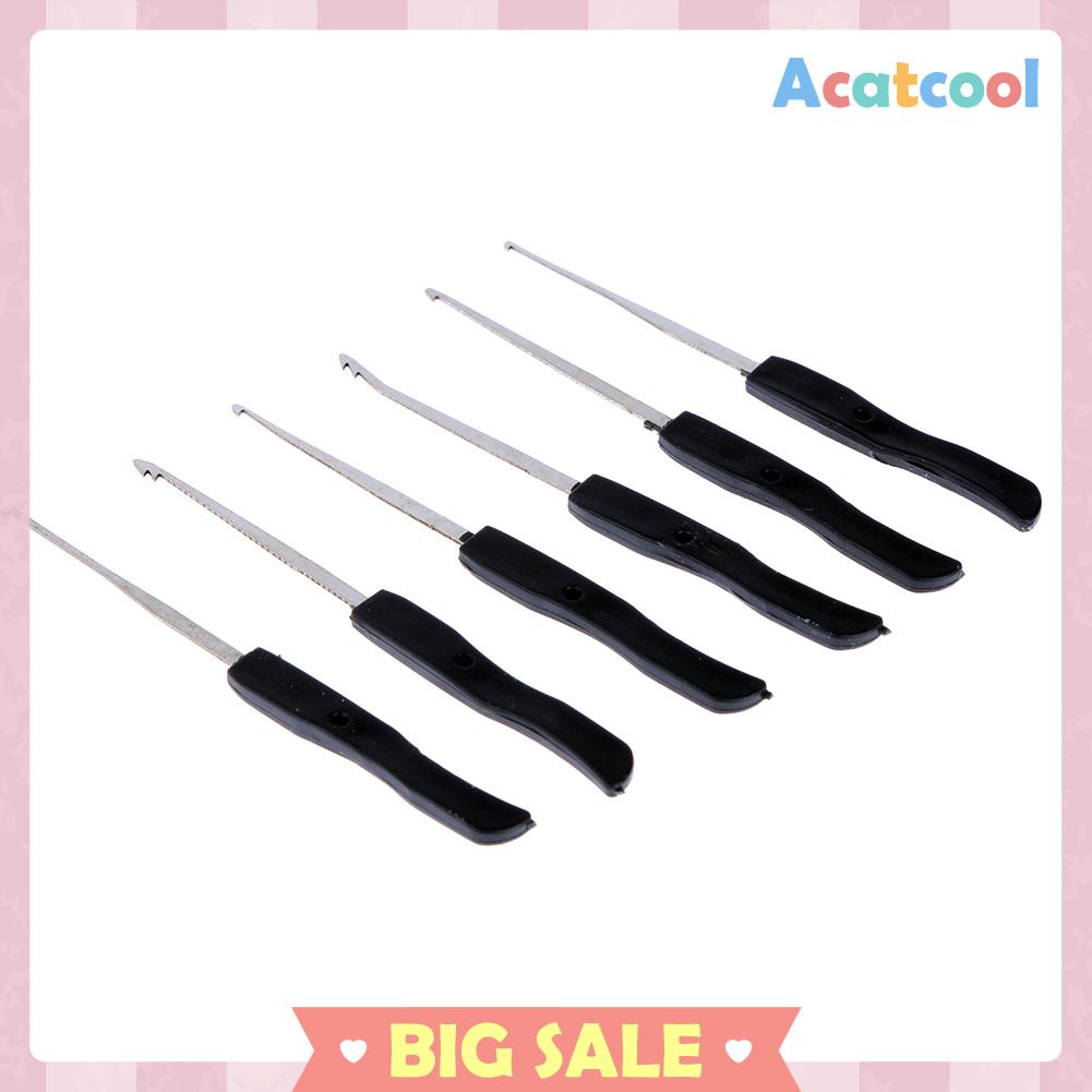 10pcs Set Alat Lockpick Untuk Mencabut Kunci Patah