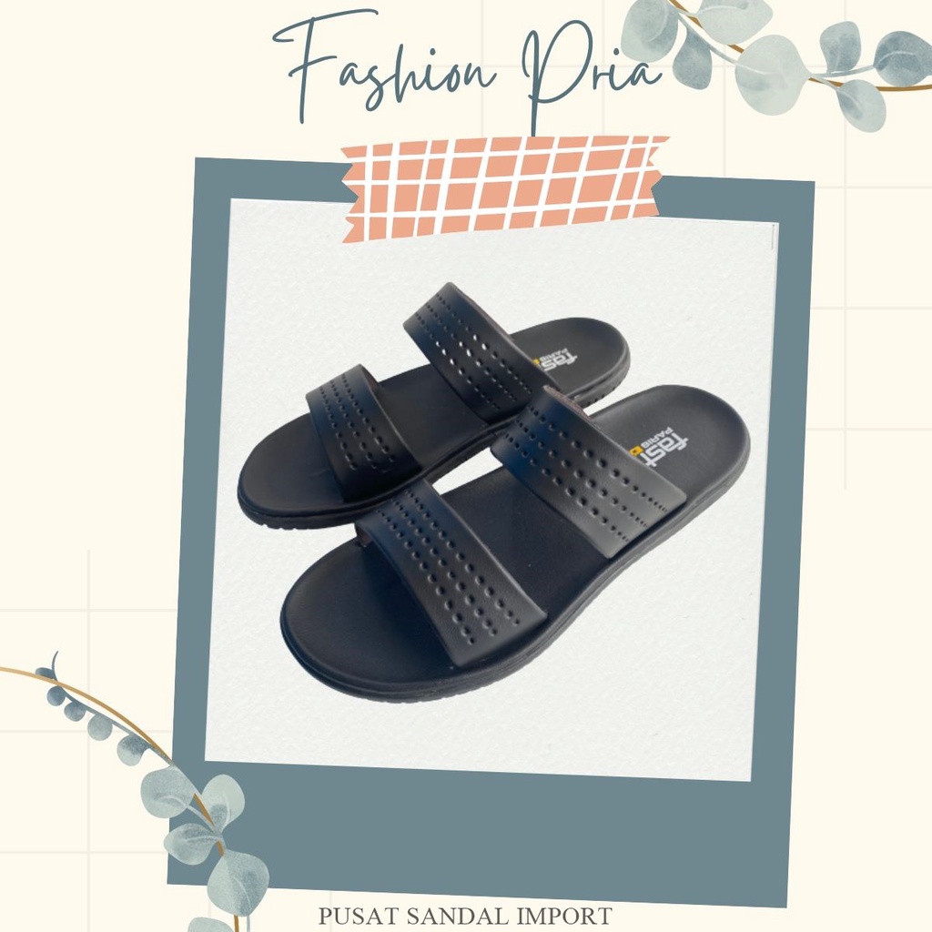 SENDAL PRIA TERBARU 2022 ORIGINAL sandal japit fashion