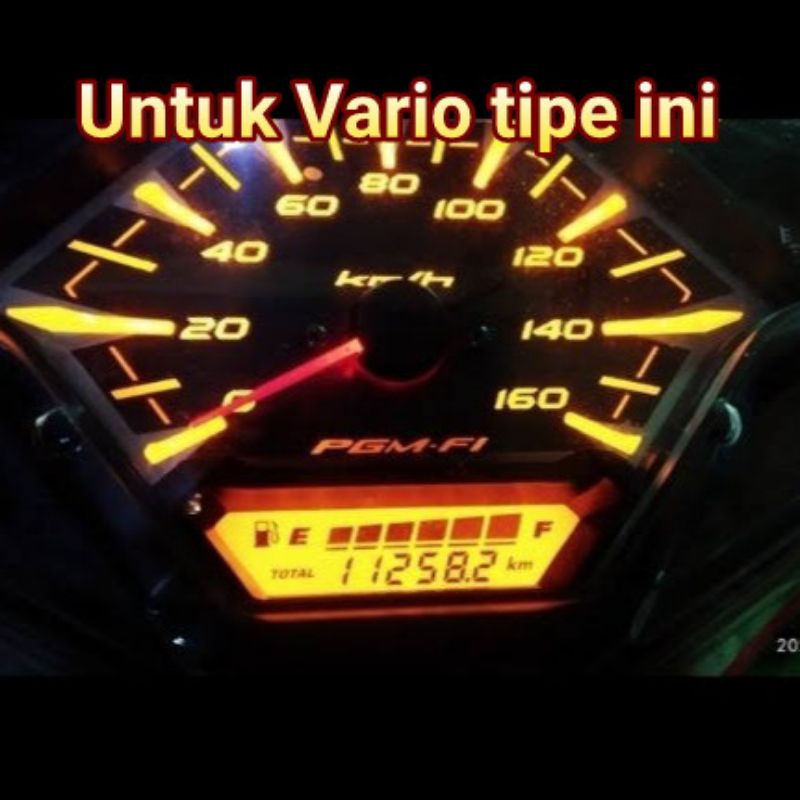 LCD Vario 125 / 150 LED 2016 - 2017 LCD INDIKATOR BENSIN HONDA Vario