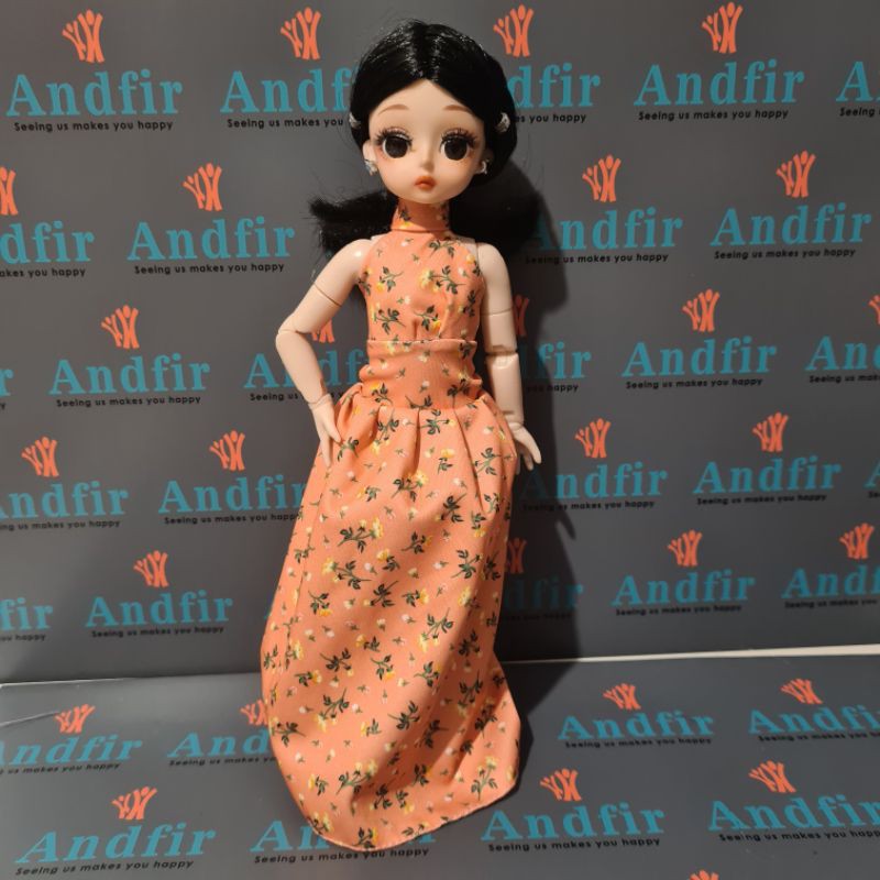 Baju Boneka BJD 28 Cm/ Boneka Curvy BJD3