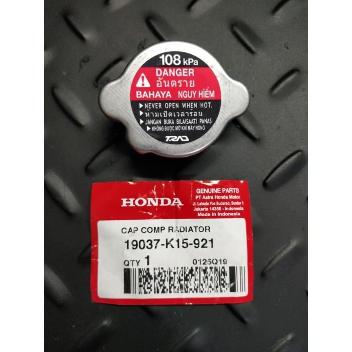 Tutup Radiator Cap Comp Radiator CBR 150R CB150 StreetFire 19037K15921
