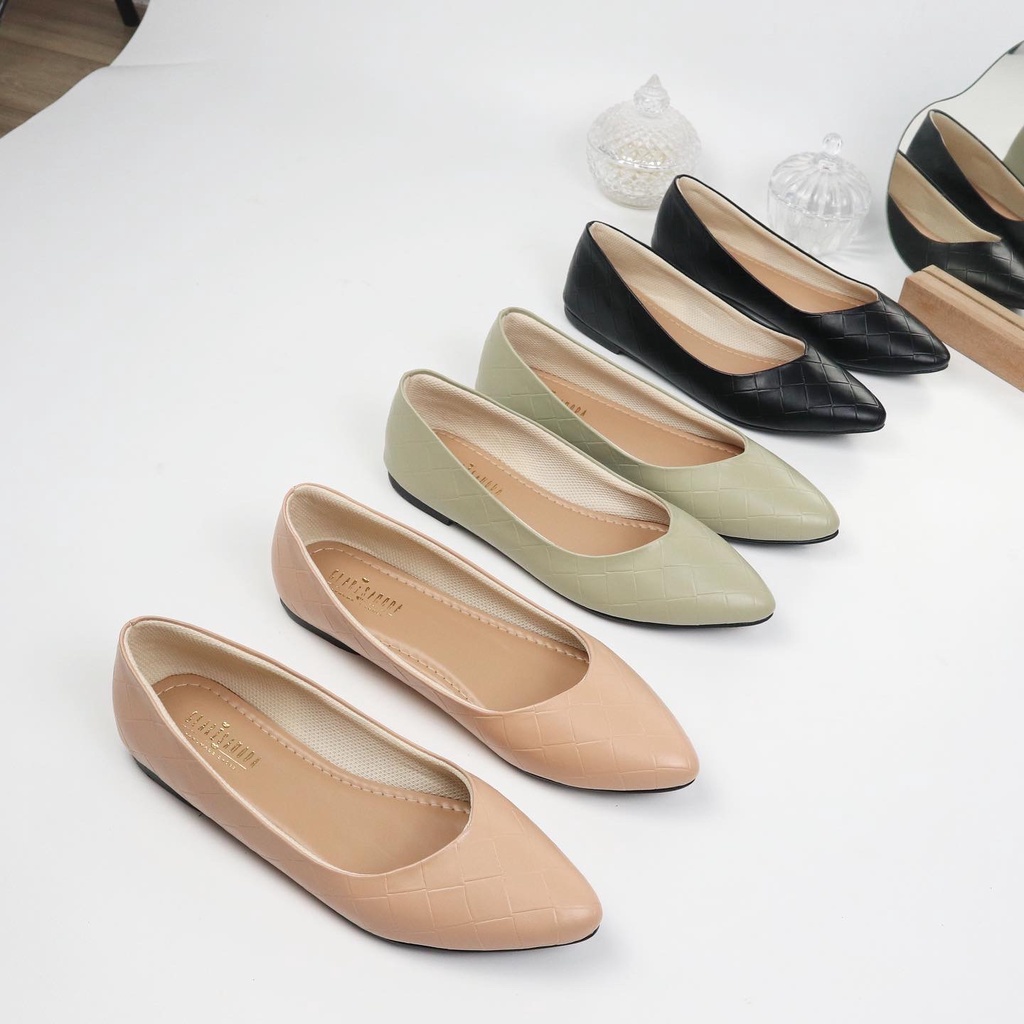 GLARISAMODA Ava Flatshoes sepatu wanita Normal To Big Size