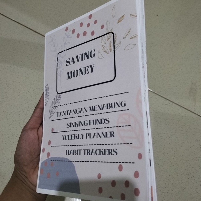 

Buku Saving Money-Tantangan Menabung 30, 50/52, dan 100 Amplop (Buku Saja)