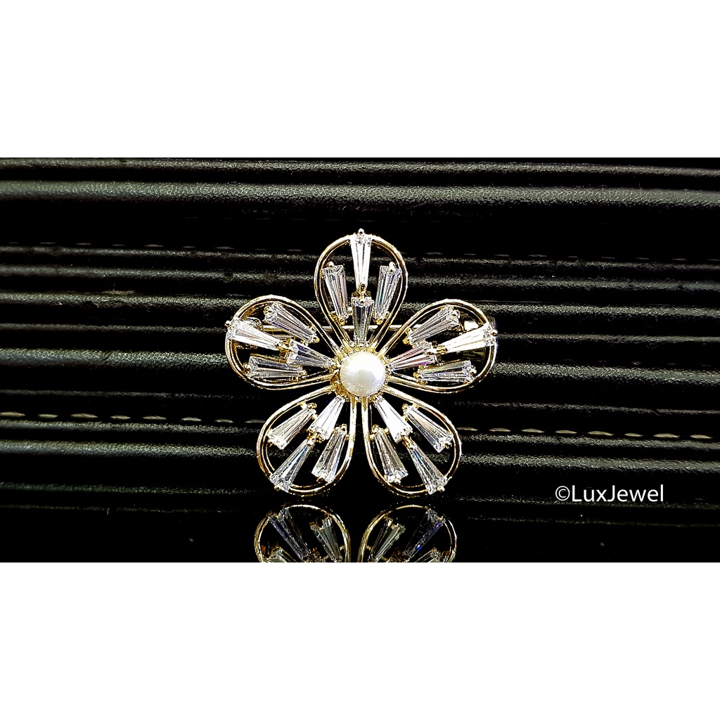 Bros Kecil Mini Korea Bunga Pearl Flower