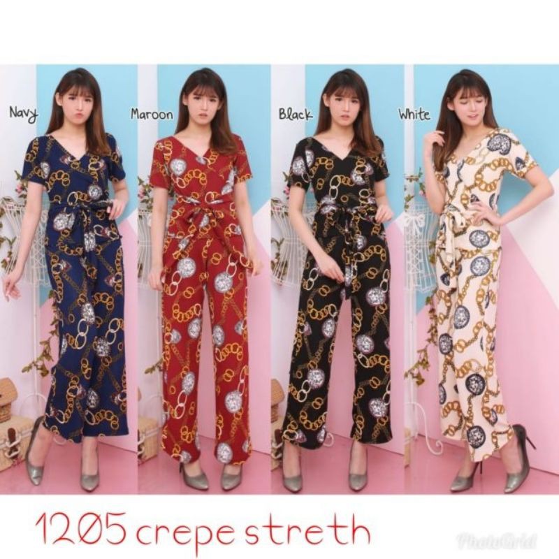 Bl-1205#set vercase/stelan celana panjang /stelan wanita import